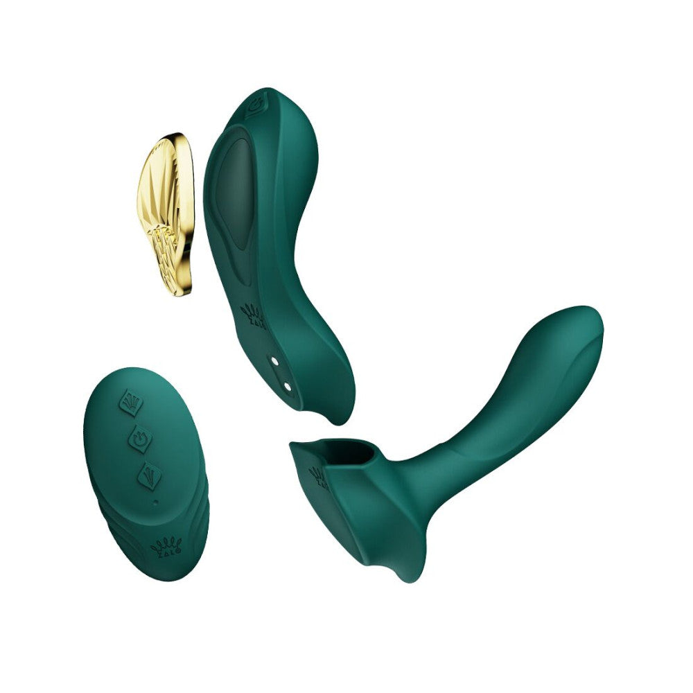 ZALO Aya Wearable Vibrator – Turquoise Green