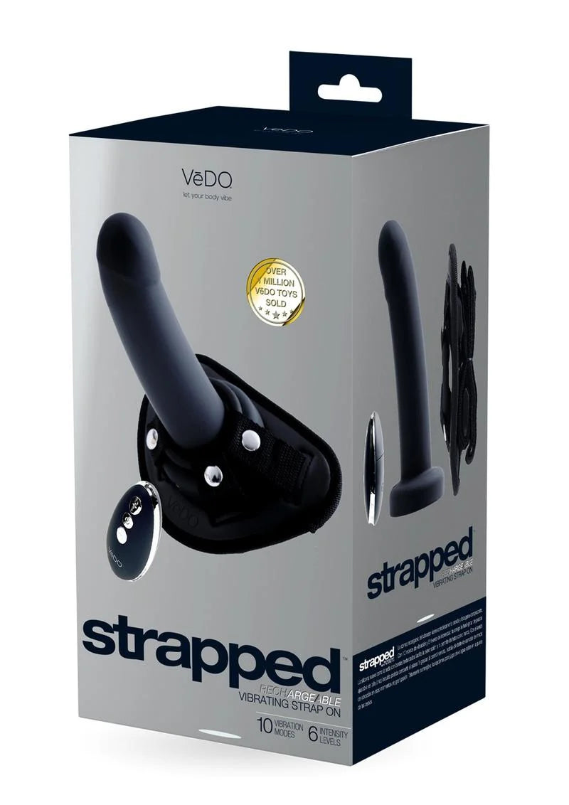 Vedo Strapped Rechargeable Vibrating Strap-On