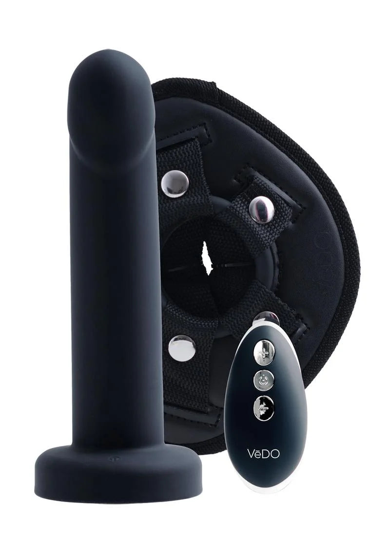 Vedo Strapped Rechargeable Vibrating Strap-On
