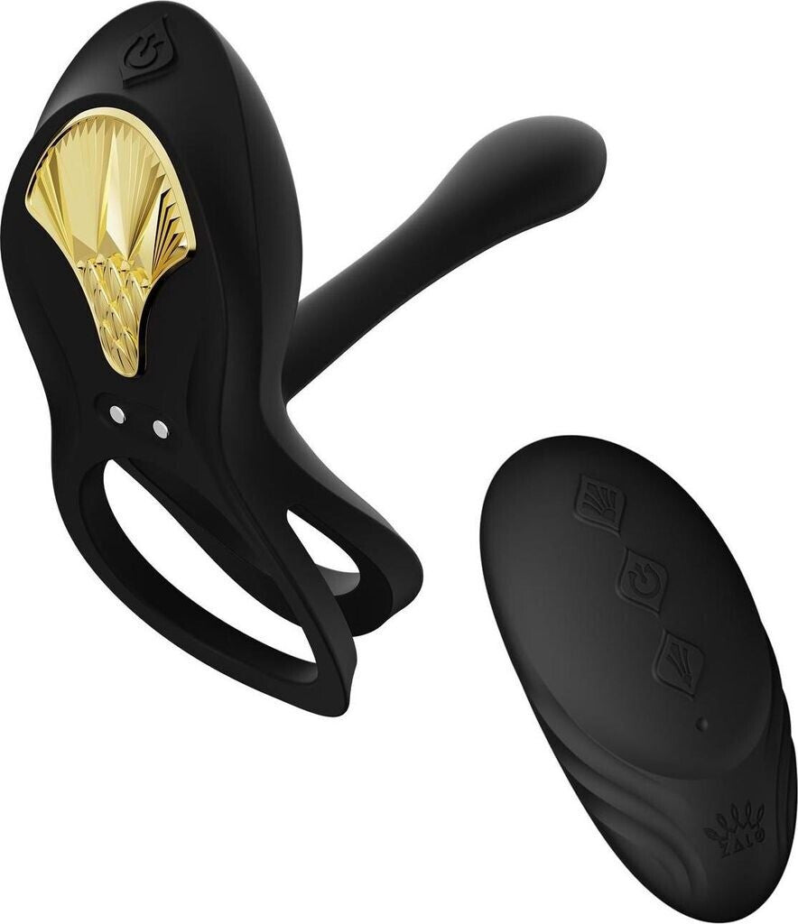 ZALO BAYEK Smart Dual Stimulation Couples Ring – Gold